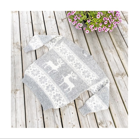 Floss Other - SoldFloss of Iceland Pure New Wool Sweater Stag